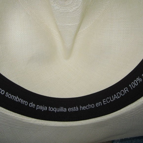 New Panama Hat - 100% Original - Handmade with Toquilla Straw in Ecuador - Picture 4 of 6